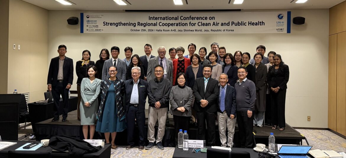 International Conference on “Strengthening Regional Cooperation for Clean Air andPublic Health”